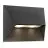 Nordlux Pontio Seinävalaisin Aluminium Musta | IP54 - Sopii 2x GU10