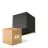 Monipakkaus 4x D'Lite Seinävalaisin Elingen Aluminium Musta Up & Down 2.9W 170lm - 830 Lämmin Valkoinen | IP65 - Akkukäyttöinen - Valotunnistin