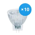 Monipakkaus 10x Ledvance Performance LED Kohdevalaisin Heijastin GU4 MR11 4.2W 345lm 36D - 840 Kylmä Valkoinen | Korvaa 35W