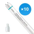 Monipakkaus 10x Philips LED Putki T8 MASTER Value (EM/Mains) High Output 14W 2100lm - 840 Kylmä Valkoinen | 120cm - Korvaa 36W